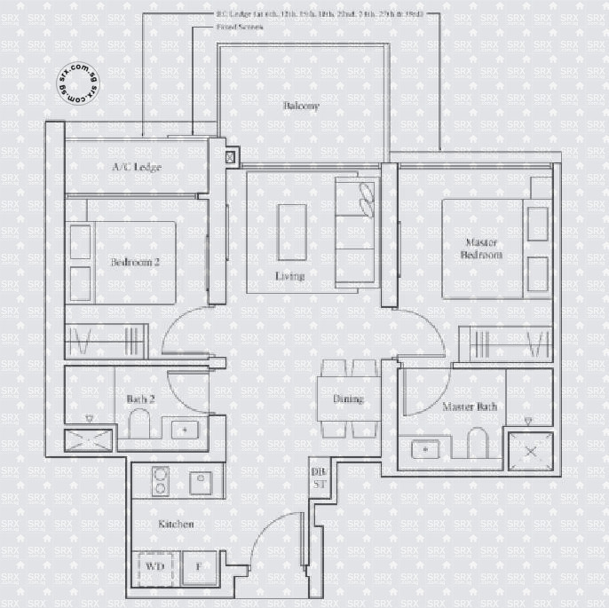 Avenue South Residence (D3), Apartment #2014431